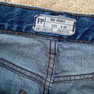 Free People Jeans worn once Size 25